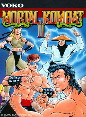 Mortal Kombat II (Asia) (En) (Rev A) (Aftermarket) (Pirate) box cover front